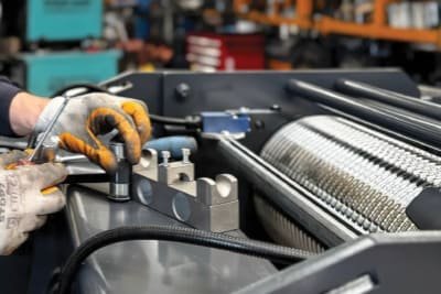 Двухбалочный мостовой кран для производственных линий