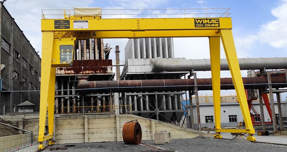 Двухбалочный козловой кран — деталь