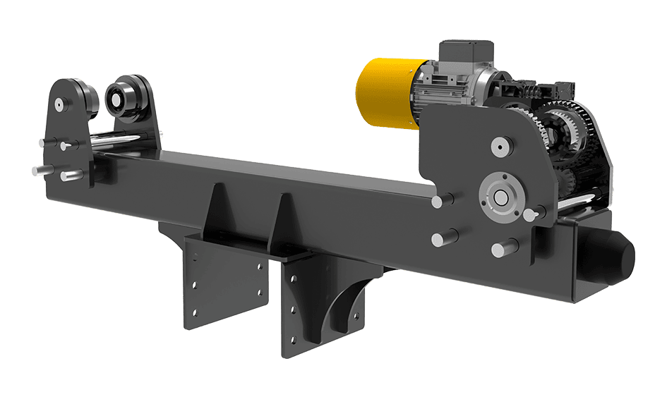 Подвесная концевая балка