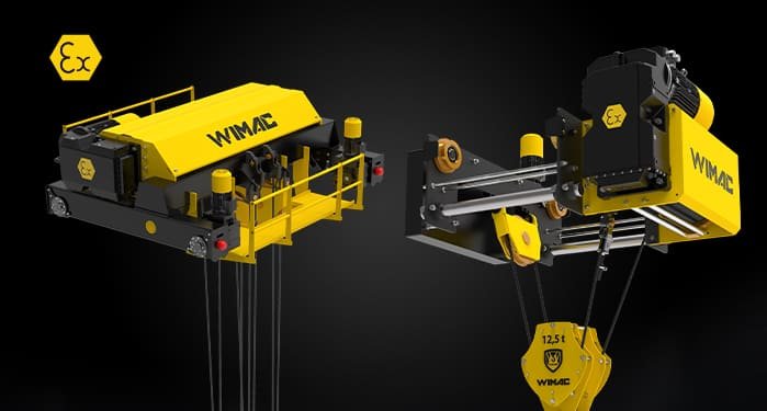 Взрывозащищённая канатная таль — таль с сертификатом ATEX Турция