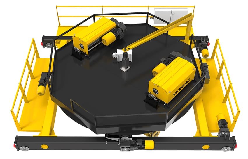 Поворотная канатная таль